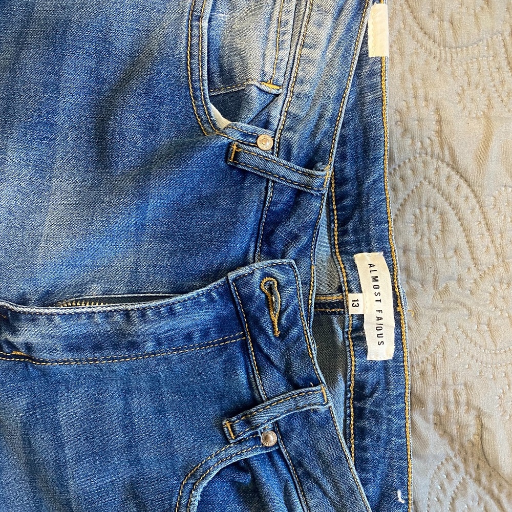 Flare light wash jeans